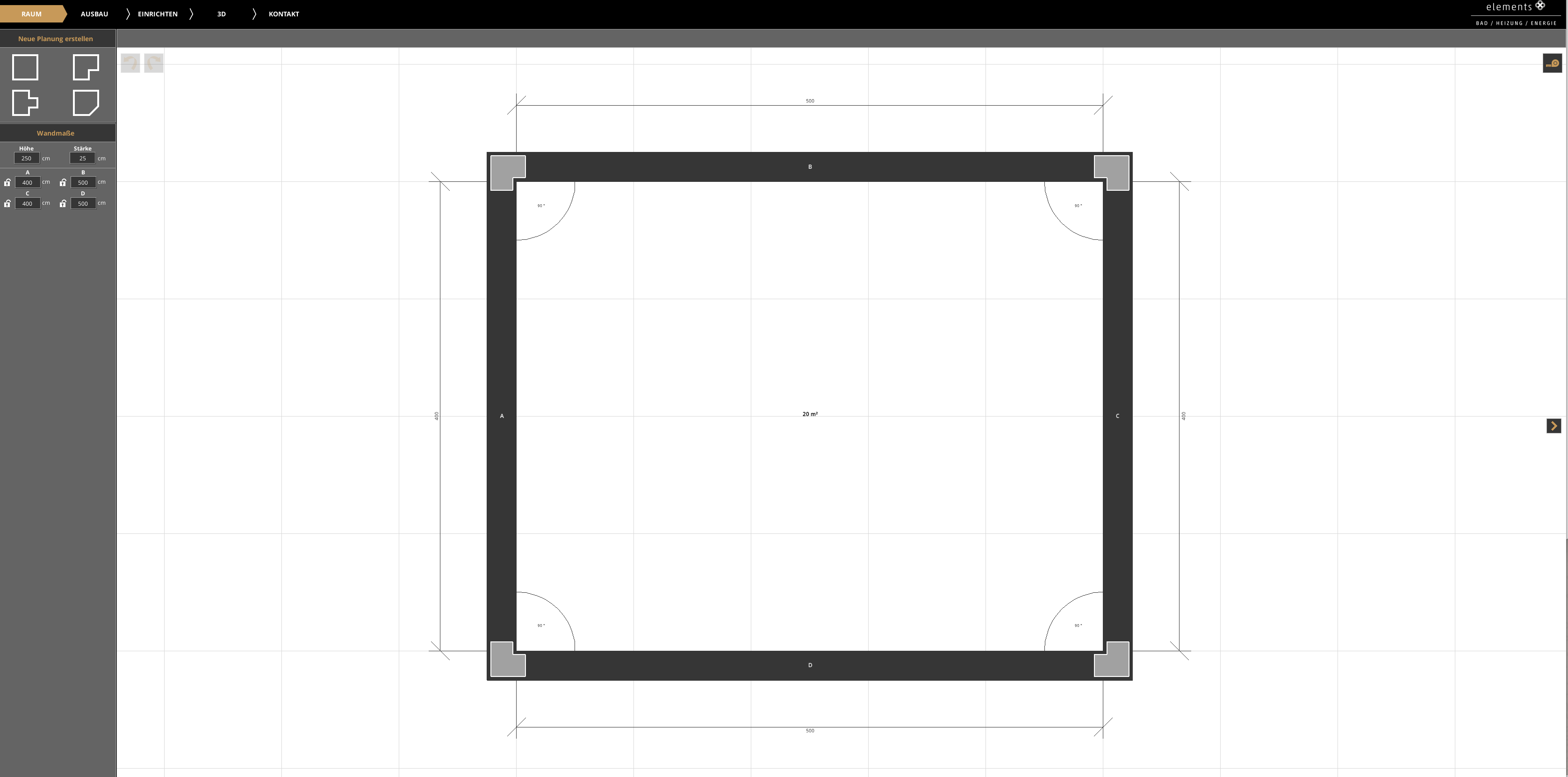 badplaner-screen Online Bad planen